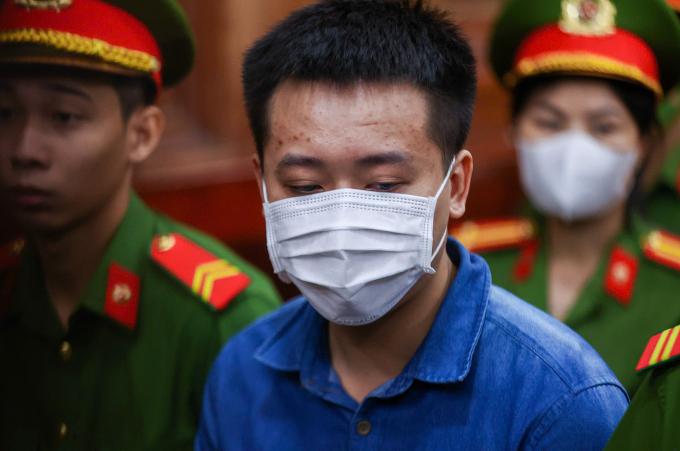 Bị cáo Phạm Quang Linh tại tòa.